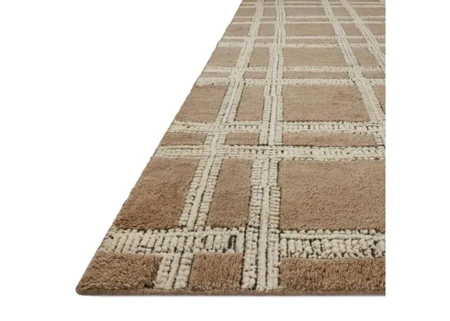 Milton Rug - Taupe/Ivory - Brown - Brown