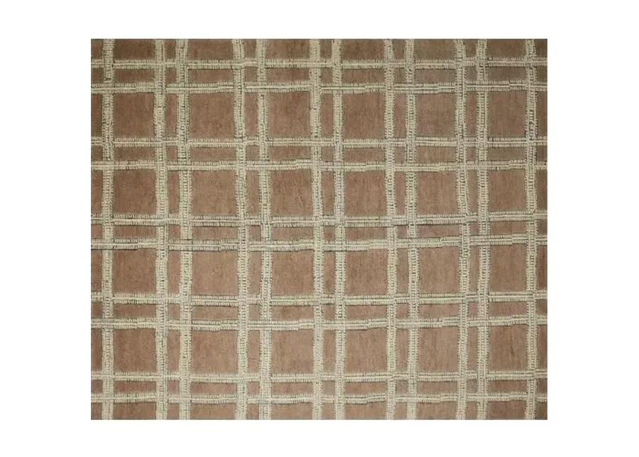 Milton Rug - Taupe/Ivory - Brown - Brown