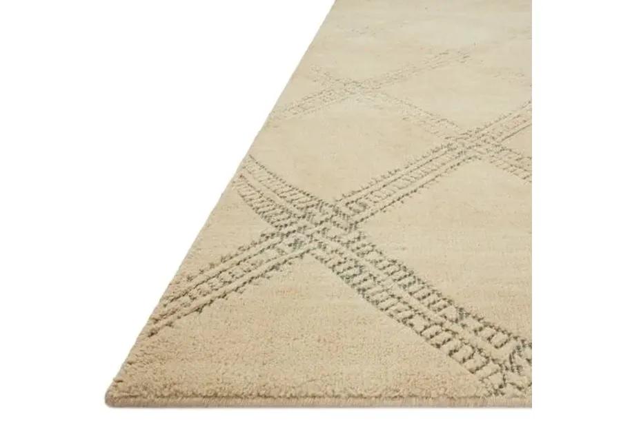 Milton Rug - Beige/Ocean - Beige