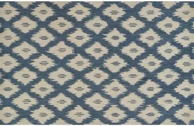 Leiden Bev Rug - Slate - Blue - Blue