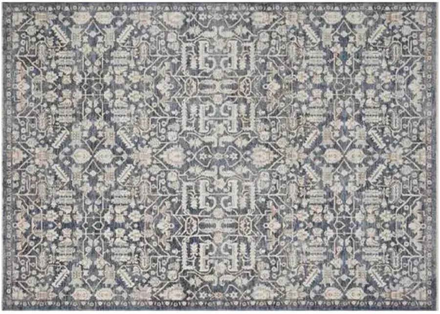 Zuma Rug - Blue/Ivory - Amber Lewis x Loloi - Blue