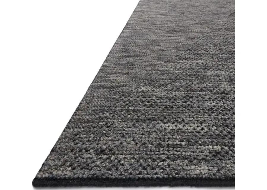 Collins Rug - Charcoal/Denim - Amber Lewis x Loloi - Gray - Gray