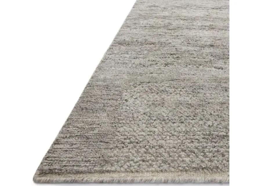 Collins Rug - Pebble/Silver - Amber Lewis x Loloi - Gray - Gray