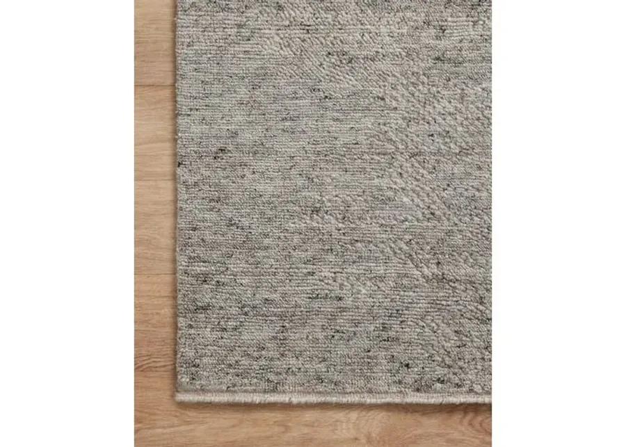 Collins Rug - Pebble/Silver - Amber Lewis x Loloi - Gray - Gray