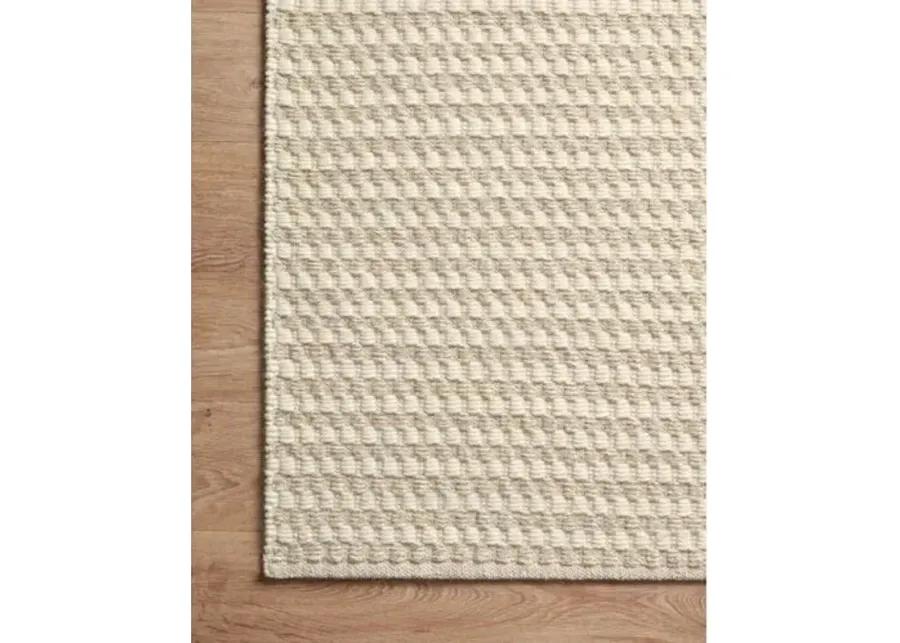 Ojai Rug - Ivory/Natural - Amber Lewis x Loloi - Handcrafted - Beige - Beige