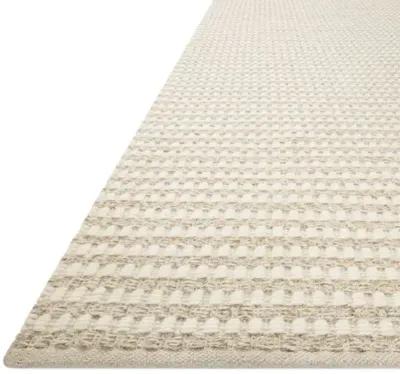 Ojai Rug - Ivory/Natural - Amber Lewis x Loloi - Handcrafted - Beige - Beige