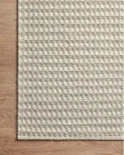 Ojai Rug - Ivory/Stone - Amber Lewis x Loloi - Handcrafted - Gray - Gray