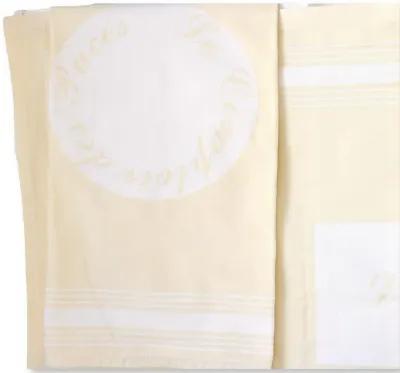 Paris Flea Market Cafe Table Linens - 7Pc - Rose Victoria - Yellow