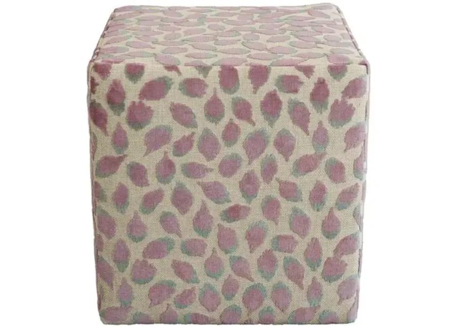 Trinka Cube Ottoman - Purple