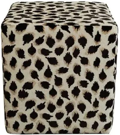 Trinka Cube Ottoman - Black