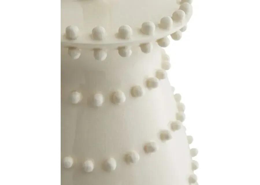 Spitzy Ceramic Table Lamp - Ivory