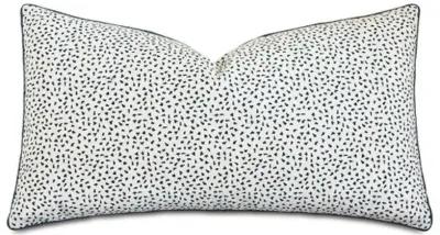 Claire Speckled Sham - White/Indigo