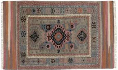 Devak Hand-Knotted Rug - Taupecolor - Brown - Brown