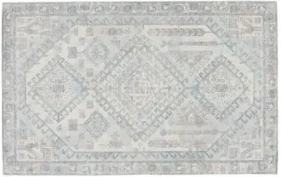 Asmee Handwoven Rug - Light Blue/Gray - Blue