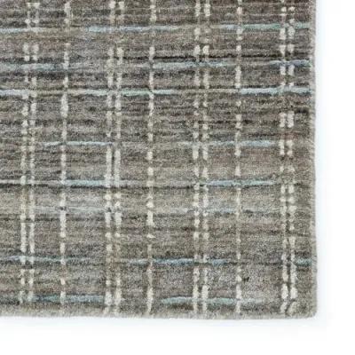 Johar Hand-Knotted Rug - Gray/Blue - Gray