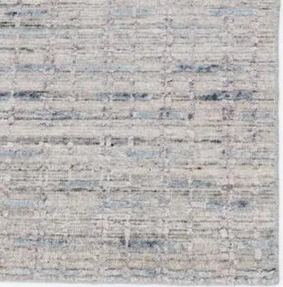 Johar Hand-Knotted Rug - Light Gray/Blue - Gray