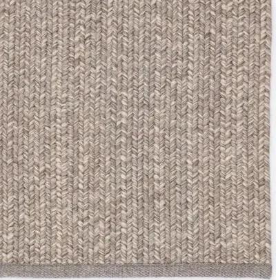 Mahesh Handwoven Rug - Taupe/Cream - Gray - Gray