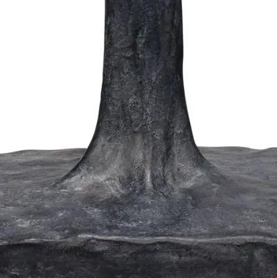 Humble Table Lamp - Textured Charcoal Plaster - Jamie Young Co.