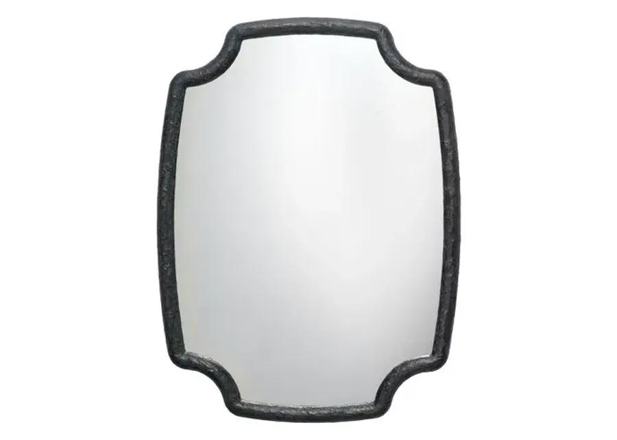 Selene Resin Wall Mirror - Charcoal - Jamie Young Co.