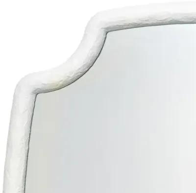 Selene Resin Wall Mirror - White - Jamie Young Co.