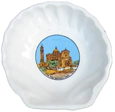 Mediterranean Island Souvenir Bowls - Set of 3 - Chez Vous - blue