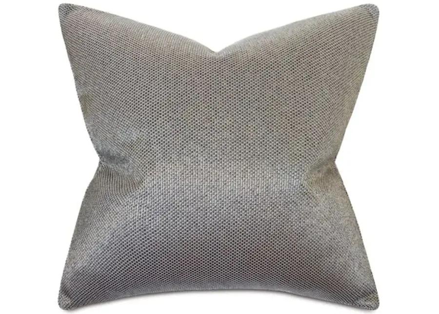 Trillium Metallic Euro Sham - Metallic - Silver