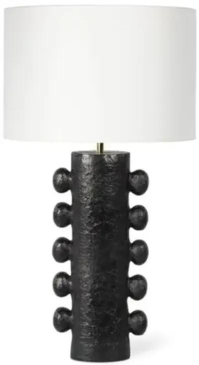 Sanya Table Lamp - Matte Black - Regina Andrew