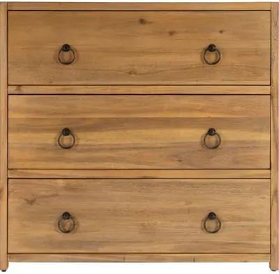 Sully 3-Drawer Chest - Brown