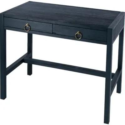 Sully Two-Drawer Desk - Blue