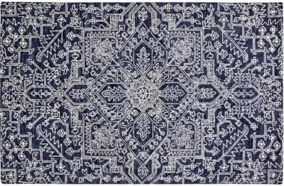 Nila Hand-Tufted Rug - Blue/Ivory - Blue