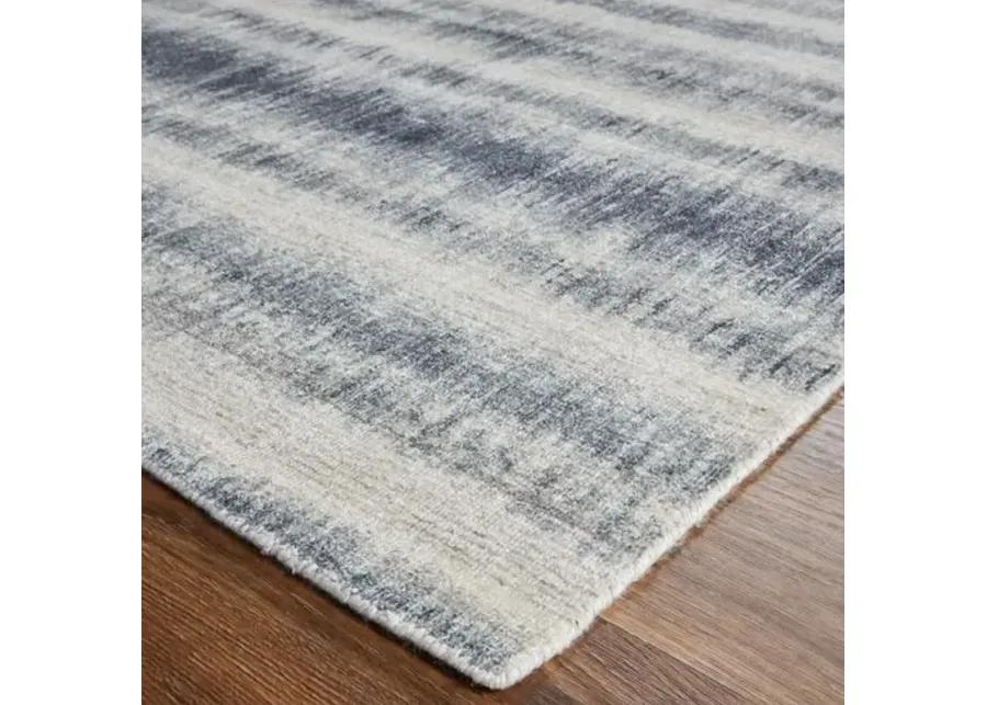 Nareesha Handwoven Gradient Rug - Blue/Gray - Blue