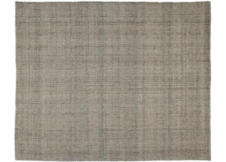 Raj Flat-Weave Rug - Gray/Tan - Gray