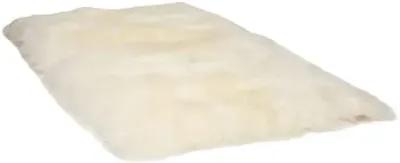 Anthony Handmade Sheepskin Rug - Natural - Handcrafted - Ivory - Ivory