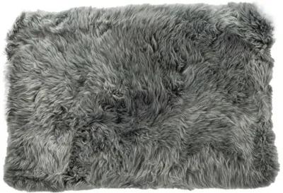 Anthony Handmade Sheepskin Rug - Grey - natural - Handcrafted - Gray - Gray