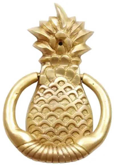 Brass Pineapple Door Knocker - Interesting Things - Gold