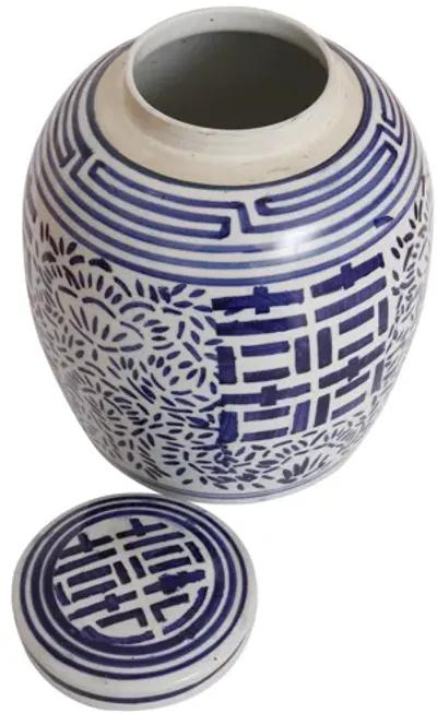 Blue & White Ceramic Ginger Jar - Interesting Things