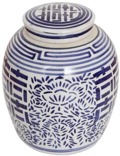 Blue & White Ceramic Ginger Jar - Interesting Things