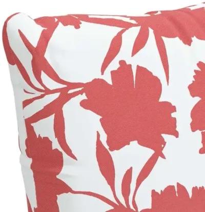 Garden Floral Outdoor Pillow - Handcrafted