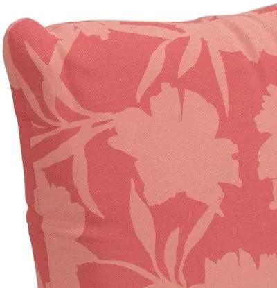 Garden Floral Outdoor Pillow - Handcrafted