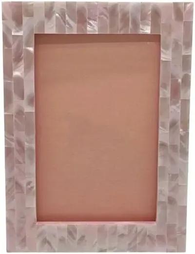 Mother-of-Pearl Picture Frame - Pink