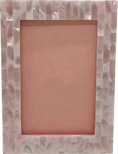 Mother-of-Pearl Picture Frame - Pink