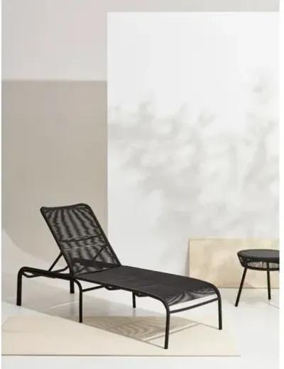 Loop Outdoor Chaise Lounge - Black - Vincent Sheppard - Comfortable, Sturdy, Stylish