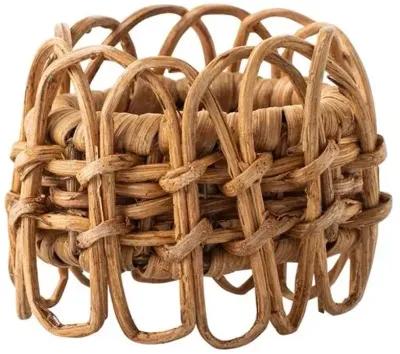 Provence Rattan Napkin Ring - Natural - Juliska - Brown