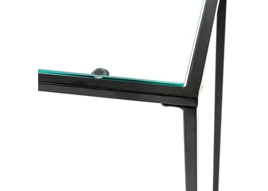 Aiden 36" Console Table - Black