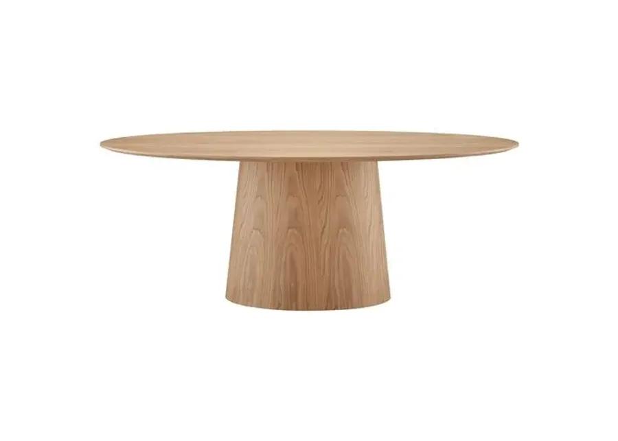 Dexter 79" Oval Dining Table