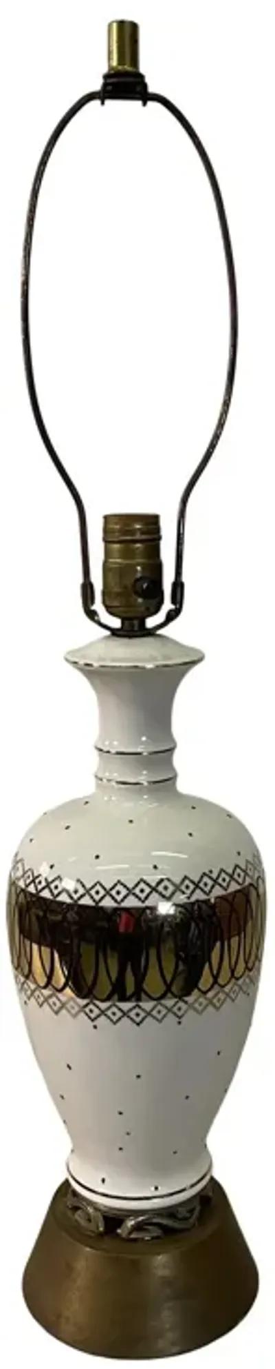 1950s Atomic Style Table Lamp - 2-b-Modern