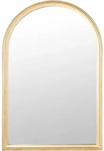 Lyla Arched Wall Mirror - Gold Leaf