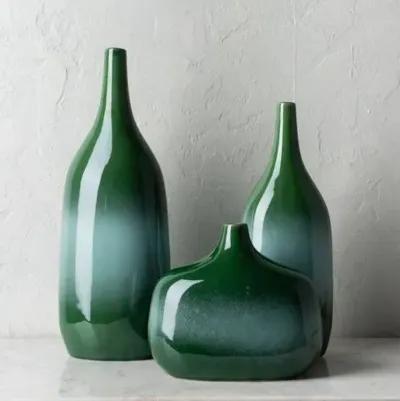 Set of 3 Wendy Vase - Green