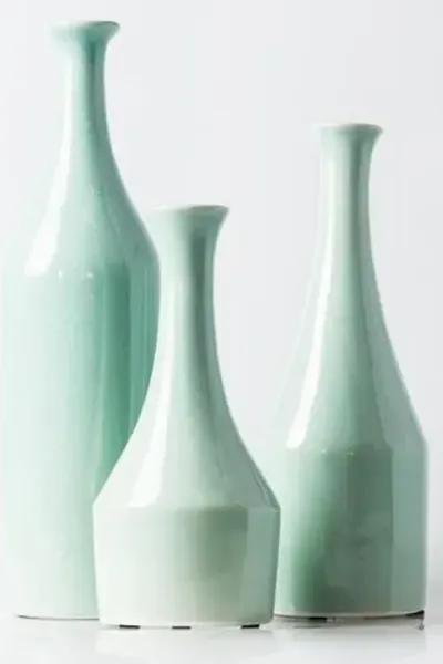 Adams Vase - Aqua - Blue