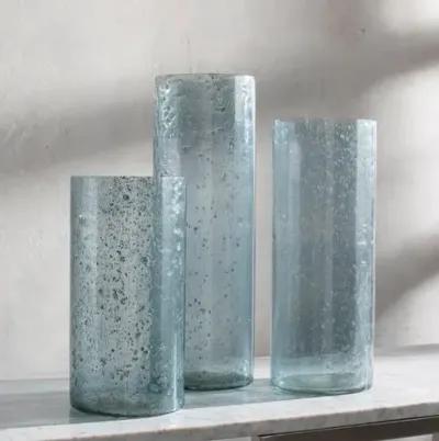 Set of 3 Rainbow Candleholder - Blue